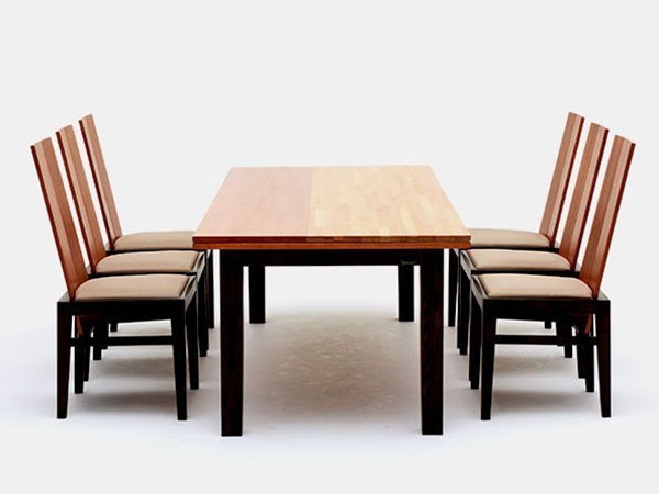 【サントリー樽ものがたり/Suntory Taru / GOODS】のSUNTORY × KARIMOKU Blend Dining Table / サントリー樽ものがたり by カリモク ブレンド ダイニングテーブル インテリア・キッズ・メンズ・レディースファッション・服の通販 founy(ファニー) 　コレクション　Collection　テーブル　Table　ホーム・キャンプ・アウトドア・お取り寄せ　Home,Garden,Outdoor,Camping Gear　家具・インテリア　Furniture　テーブル　Table　ダイニングテーブル　Dining Table　モルト & グレーン|ID: prp329100000008384 ipo3291000000007904764