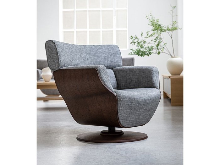 【冨士ファニチア/FUJI FURNITURE / GOODS】のTapio Round Sofa / タピオ 1人掛けラウンドソファ インテリア・キッズ・メンズ・レディースファッション・服の通販 founy(ファニー) https://founy.com/ ウッド Wooden Design クッション Cushion, Throw Pillow フレーム Frame, Outline ラウンド Round, Round Neck ホーム・キャンプ・アウトドア・お取り寄せ Home Living / Home & Lifestyle / Camping Gear / Outdoor Camping 家具・インテリア Home Furniture & Interior. Stylish & Functional Living Spaces ソファー Couches & Sofas |ID: prp329100000008391 ipo3291000000036450713