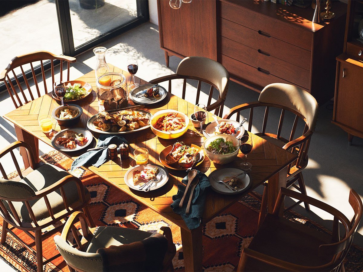 【アクメファニチャー /ACME Furniture / GOODS】のWARNER DINING TABLE / ワーナー ダイニングテーブル(ヘリンボーン) 人気、トレンドファッション・服の通販 founy(ファニー) 　おすすめ　Recommend　テーブル　Table　ヘリンボーン　Herringbone　ワーク　Work　ホーム・キャンプ・アウトドア・お取り寄せ　Home,Garden,Outdoor,Camping Gear　家具・インテリア　Furniture　テーブル　Table　ダイニングテーブル　Dining Table　other-4|ID: prp329100000008398 ipo3291000000031532132