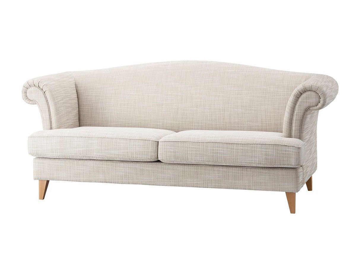 【フライミー ブラン/FLYMEe Blanc / GOODS】の2P SOFA / 2人掛けワイドソファ n5927 インテリア・キッズ・メンズ・レディースファッション・服の通販 founy(ファニー) 　エレガント 上品　Elegant　クラシカル　Classical　ラグジュアリー　Luxury　ワイド　Wide　ホーム・キャンプ・アウトドア・お取り寄せ　Home,Garden,Outdoor,Camping Gear　家具・インテリア　Furniture　ソファー　Sofa　張地:脚部ナチュラル|ID: prp329100000008435 ipo3291000000030205790