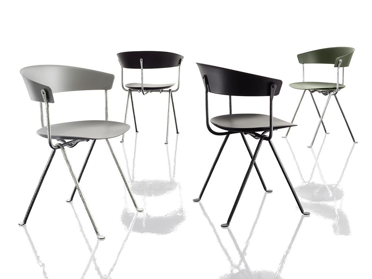 【マジス/MAGIS / GOODS】のOfficina Chair / オフィチーナ チェア インテリア・キッズ・メンズ・レディースファッション・服の通販 founy(ファニー) 　送料無料　Free Shipping　フレーム　Flame　-|ID: prp329100000008437 ipo3291000000030172625