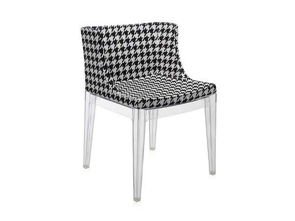 【カルテル/Kartell / GOODS】のMADEMOISELLE / マドモワゼル インテリア・キッズ・メンズ・レディースファッション・服の通販 founy(ファニー) 　送料無料　Free Shipping　クラシック　Classic　ファブリック　Fabric　フォルム　Form　フレーム　Flame　ホーム・キャンプ・アウトドア・お取り寄せ　Home,Garden,Outdoor,Camping Gear　家具・インテリア　Furniture　チェア・椅子　Chair　ダイニングチェア　Dining Chair　張地:千鳥格子、脚部クリア|ID: prp329100000008474 ipo3291000000007929834