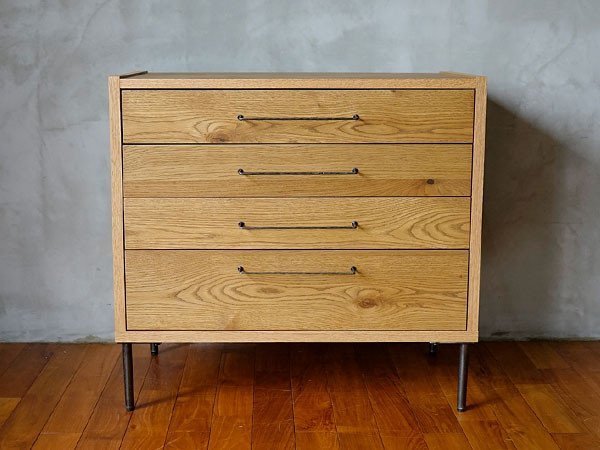 【アデペシュ/a.depeche / GOODS】のcadeal 4drawer chest / カデル 4ドロワーチェスト 人気、トレンドファッション・服の通販 founy(ファニー) 　コンパクト　Compact　フレーム　Flame　おすすめ　Recommend　ホーム・キャンプ・アウトドア・お取り寄せ　Home,Garden,Outdoor,Camping Gear　家具・インテリア　Furniture　収納家具・キャビネット　Storage Furniture　チェスト　Chest　other-5|ID: prp329100000008492 ipo3291000000031533742