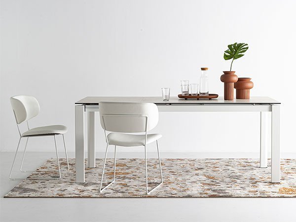 【カリガリス/Calligaris / GOODS】のDUCA / デュカ セラミック天板 CS/4089-R 130 インテリア・キッズ・メンズ・レディースファッション・服の通販 founy(ファニー) テーブル Table, Dining Table ホーム・キャンプ・アウトドア・お取り寄せ Home Living / Home & Lifestyle / Camping Gear / Outdoor Camping 家具・インテリア Home Furniture & Interior. Stylish & Functional Living Spaces テーブル Dining, Coffee & Side Tables ダイニングテーブル・食卓テーブル Dining Tables 天板P5C ソルトホワイト、脚部P94 マットオプティックホワイト|ID: prp329100000008502 ipo3291000000036819978