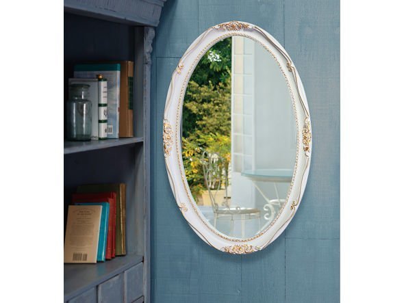 【フライミー ブラン/FLYMEe Blanc / GOODS】のWALL MIRROR / ウォールミラー m7712 人気、トレンドファッション・服の通販 founy(ファニー) 　送料無料　Free Shipping　エレガント 上品　Elegant　オーバル　Oval Design　クラシカル　Classical, Vintage-Inspired　ホーム・キャンプ・アウトドア・お取り寄せ　Home Living / Home & Lifestyle / Camping Gear / Outdoor Camping　家具・インテリア　Home Furniture & Interior. Stylish & Functional Living Spaces　ミラー・ドレッサー　Mirrors & Dressers　壁掛けミラー・全身鏡・スタンドミラー　Wall Mirror　ホーム・キャンプ・アウトドア・お取り寄せ　Home Living / Home & Lifestyle / Camping Gear / Outdoor Camping　家具・インテリア　Home Furniture & Interior. Stylish & Functional Living Spaces　ミラー・ドレッサー　Mirrors & Dressers　ドレッサー・ミラー付き化粧台　Vanity Table for Bedroom　other-3|ID: prp329100000008515 ipo3291000000031539208