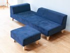 【フランネルソファ/FLANNEL SOFA / GOODS】のPIVO ONE ARM SOFA / ピヴォ 3人掛け片肘ソファ 同シリーズの「スツール」を組み合わせたイメージ|ID: prp329100000008520 ipo3291000000030182949