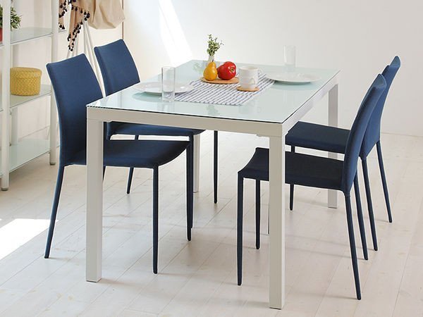 【フライミールーム/FLYMEe Room / GOODS】のDINING TABLE W135 / ダイニングテーブル 幅135cm f41203 人気、トレンドファッション・服の通販 founy(ファニー) 　送料無料　Free Shipping　ガラス　Glass　テーブル　Table　デスク　Desk　フレーム　Flame　モダン　Modern　ワーク　Work　ホーム・キャンプ・アウトドア・お取り寄せ　Home,Garden,Outdoor,Camping Gear　家具・インテリア　Furniture　テーブル　Table　ダイニングテーブル　Dining Table　other-3|ID: prp329100000008546 ipo3291000000031530724