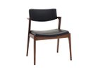 【冨士ファニチア/FUJI FURNITURE / GOODS】のKoti Wide Armless Chair / コティ ワイドアームレスチェア フレーム:WP / ウォールナット材(ウレタン塗装)、張地:BW40(合皮ソフトレザーBWランク)|ID: prp329100000008563 ipo3291000000007927488