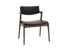 【冨士ファニチア/FUJI FURNITURE / GOODS】のKoti Wide Armless Chair / コティ ワイドアームレスチェア フレーム:WP / ウォールナット材(ウレタン塗装)、張地:BW40(合皮ソフトレザーBWランク)|ID: prp329100000008563 ipo3291000000034876744