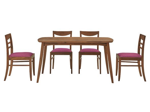 【フライミー ヴェール/FLYMEe vert / GOODS】のDining Table / ダイニングテーブル 幅135cm n97076(ウォールナット) 人気、トレンドファッション・服の通販 founy(ファニー) 　シンプル　Simple　テーブル　Table　フォルム　Form　ホーム・キャンプ・アウトドア・お取り寄せ　Home,Garden,Outdoor,Camping Gear　家具・インテリア　Furniture　テーブル　Table　ダイニングテーブル　Dining Table　other-2|ID: prp329100000008565 ipo3291000000031528336