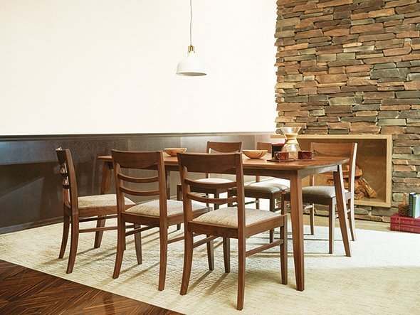 【フライミー ヴェール/FLYMEe vert / GOODS】のDining Table / ダイニングテーブル 幅135cm n97076(ウォールナット) 人気、トレンドファッション・服の通販 founy(ファニー) 　シンプル　Simple　テーブル　Table　フォルム　Form　ホーム・キャンプ・アウトドア・お取り寄せ　Home,Garden,Outdoor,Camping Gear　家具・インテリア　Furniture　テーブル　Table　ダイニングテーブル　Dining Table　other-4|ID: prp329100000008565 ipo3291000000031528340