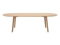 【ラウンディッシュ/Roundish / GOODS】のDining Table / ダイニングテーブル 幅240cm(ビーチ) 人気、トレンドファッション・服の通販 founy(ファニー) オーバル Oval テーブル Table ビーチ Beach ホーム・キャンプ・アウトドア・お取り寄せ Home,Garden,Outdoor,Camping Gear 家具・インテリア Furniture テーブル Table ダイニングテーブル Dining Table |ID:prp329100000008587