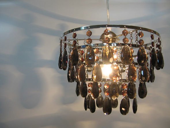 【フライミー ブラン/FLYMEe Blanc / GOODS】のChandelier / シャンデリア #1963 インテリア・キッズ・メンズ・レディースファッション・服の通販 founy(ファニー) 　送料無料　Free Shipping　おすすめ　Recommended / Our Picks　エレガント 上品　Elegant　シンプル　Simple, Minimal　ドロップ　Drop Shoulder, Dropped Style　ホーム・キャンプ・アウトドア・お取り寄せ　Home Living / Home & Lifestyle / Camping Gear / Outdoor Camping　家具・インテリア　Home Furniture & Interior. Stylish & Functional Living Spaces　ライト・照明　Lamps & Lighting Fixtures　シャンデリア・クリスタル照明　Chandelier / Crystal Ceiling Light　ブラックスモーク|ID: prp329100000008590 ipo3291000000036771628