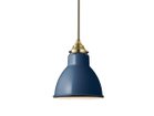【フライミー ファクトリー/FLYMEe Factory / GOODS】のCUSTOM SERIES Brass Pendant Light × Emission Steel / カスタムシリーズ ベーシックペンダントライト(口金E17) × スチール(エミッション) 器具本体:ゴールド、シェード:ディープブルー|ID: prp329100000008591 ipo3291000000033395436