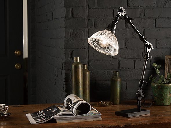 【フライミー ファクトリー/FLYMEe Factory / GOODS】のCUSTOM SERIES Engineer Desk Lamp × Diner S / カスタムシリーズ エンジニアデスクランプ × ダイナーS 人気、トレンドファッション・服の通販 founy(ファニー) 　送料無料　Free Shipping　ガラス　Glass　シンプル　Simple　スリット　Slit　デスク　Desk　モチーフ　Motif　ホーム・キャンプ・アウトドア・お取り寄せ　Home,Garden,Outdoor,Camping Gear　家具・インテリア　Home Furniture & Interior. Stylish & Functional Living Spaces　ライト・照明　Lighting & Light Fixtures　デスクライト・テーブルライト　Desk Light/Table Light　other-2|ID: prp329100000008603 ipo3291000000031462095
