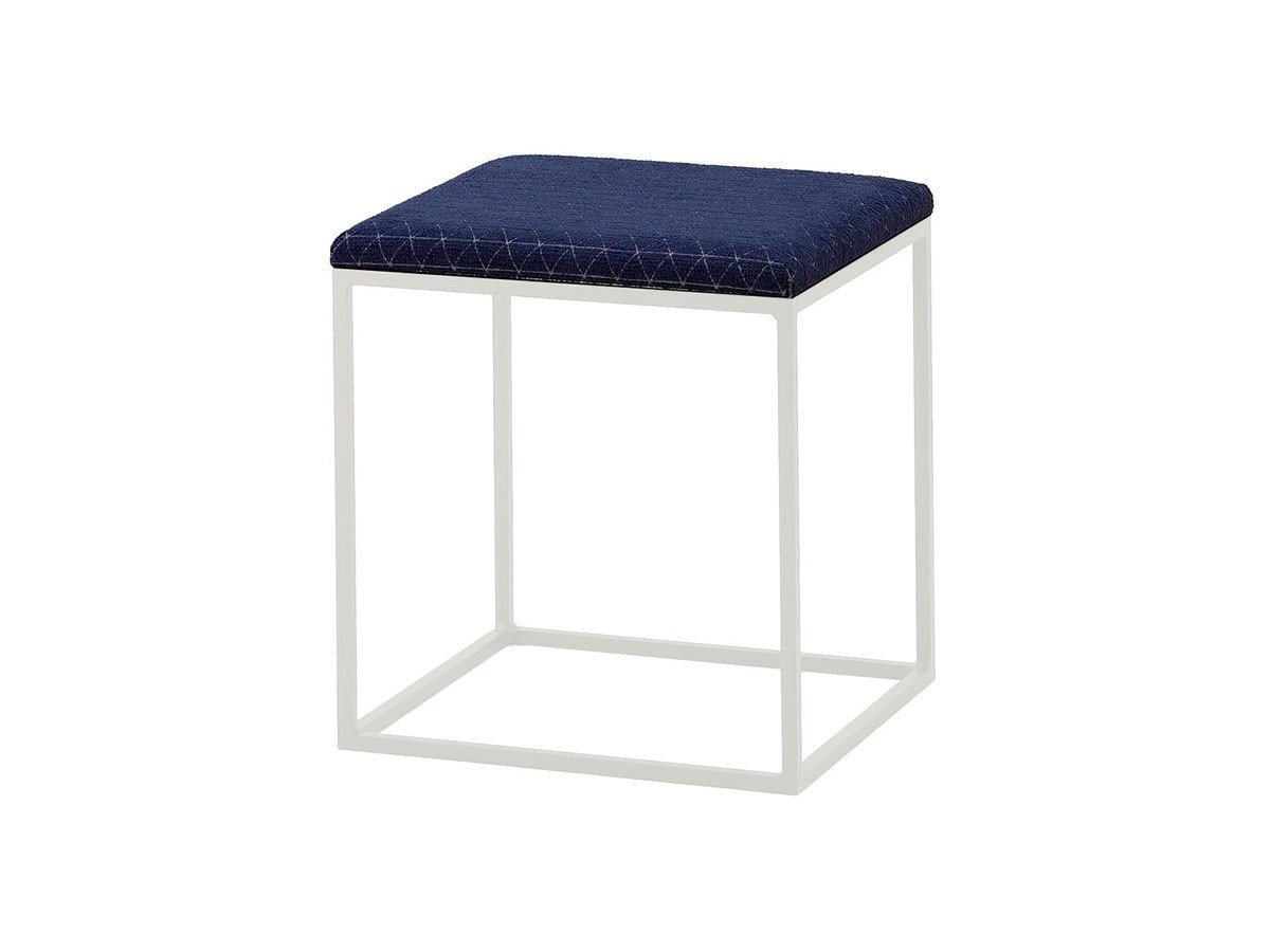 【杉山製作所/Sugiyama Seisakusho / GOODS】のN box / N ボックス 張座タイプ 400 インテリア・キッズ・メンズ・レディースファッション・服の通販 founy(ファニー) 　送料無料　Free Shipping　ストレート　Straight, Straight Cut　フレーム　Frame, Outline　ボックス　Boxy, Box Shape　ホーム・キャンプ・アウトドア・お取り寄せ　Home Living / Home & Lifestyle / Camping Gear / Outdoor Camping　家具・インテリア　Home Furniture & Interior. Stylish & Functional Living Spaces　チェア・椅子　Seating & Chairs　スツール・バースツール　Stools & Bar Stools　張地:ソレイユ SNV ネイビー(Aランク)、フレームサンドホワイト|ID: prp329100000008626 ipo3291000000035165677