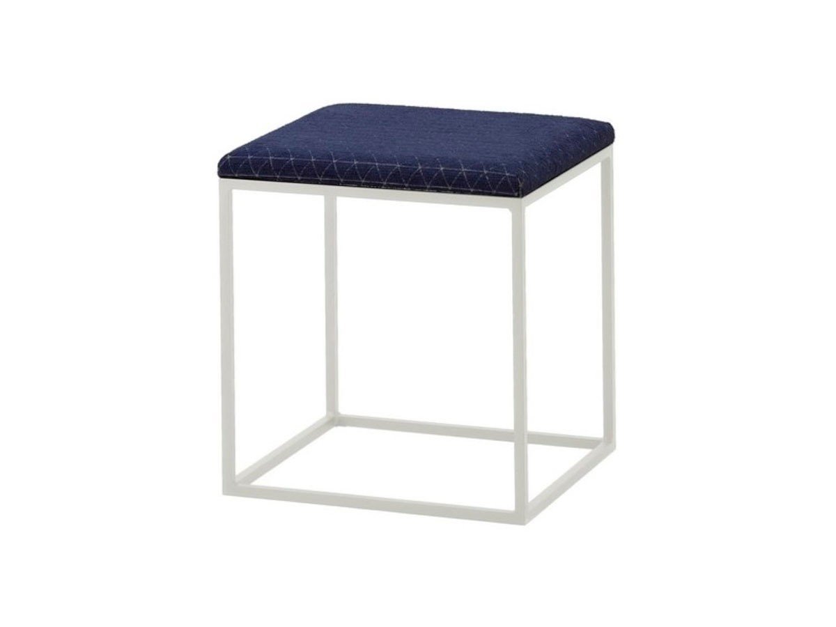 【杉山製作所/Sugiyama Seisakusho / GOODS】のN box / N ボックス 張座タイプ 400 インテリア・キッズ・メンズ・レディースファッション・服の通販 founy(ファニー) 　送料無料　Free Shipping　ストレート　Straight, Straight Cut　フレーム　Frame, Outline　ボックス　Boxy, Box Shape　ホーム・キャンプ・アウトドア・お取り寄せ　Home Living / Home & Lifestyle / Camping Gear / Outdoor Camping　家具・インテリア　Home Furniture & Interior. Stylish & Functional Living Spaces　チェア・椅子　Seating & Chairs　スツール・バースツール　Stools & Bar Stools　張地:ソレイユ SNV ネイビー(Aランク)、フレームサンドシルバー|ID: prp329100000008626 ipo3291000000035165678