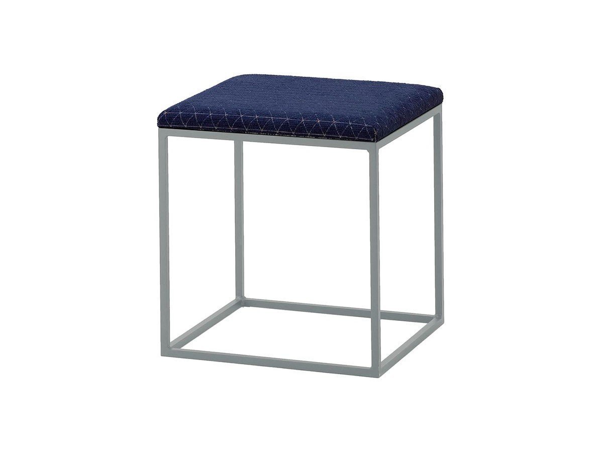 【杉山製作所/Sugiyama Seisakusho / GOODS】のN box / N ボックス 張座タイプ 400 インテリア・キッズ・メンズ・レディースファッション・服の通販 founy(ファニー) 　送料無料　Free Shipping　ストレート　Straight, Straight Cut　フレーム　Frame, Outline　ボックス　Boxy, Box Shape　ホーム・キャンプ・アウトドア・お取り寄せ　Home Living / Home & Lifestyle / Camping Gear / Outdoor Camping　家具・インテリア　Home Furniture & Interior. Stylish & Functional Living Spaces　チェア・椅子　Seating & Chairs　スツール・バースツール　Stools & Bar Stools　張地:ソレイユ SNV ネイビー(Aランク)、フレームサンドダークグレー|ID: prp329100000008626 ipo3291000000035165679