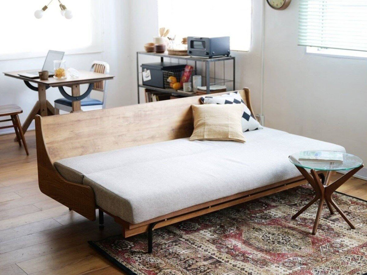 【ジャーナルスタンダード ファニチャー/journal standard Furniture / GOODS】のHABITAT SOFA BED / ハビタ ソファベッド 幅200cm 人気、トレンドファッション・服の通販 founy(ファニー) 　クッション　Cushion　軽量　Lightweight　ホーム・キャンプ・アウトドア・お取り寄せ　Home,Garden,Outdoor,Camping Gear　家具・インテリア　Furniture　ソファー　Sofa　other-4|ID: prp329100000008627 ipo3291000000031499903