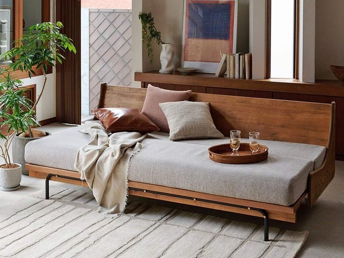 【ジャーナルスタンダード ファニチャー/journal standard Furniture / GOODS】のHABITAT SOFA BED / ハビタ ソファベッド 幅200cm インテリア・キッズ・メンズ・レディースファッション・服の通販 founy(ファウニー) https://founy.com/ クッション Cushion, Throw Pillow 軽量 Lightweight, Ultra Light ホーム・キャンプ・アウトドア・お取り寄せ Home Living / Home & Lifestyle / Camping Gear / Outdoor Camping 家具・インテリア Home Furniture & Interior. Stylish & Functional Living Spaces ソファー Couches & Sofas |ID: prp329100000008627 ipo3291000000037079316