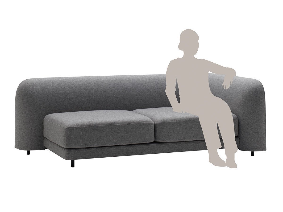 【ベラコンテ/bellacontte / GOODS】のLoLo SOFA 1.5-SEATER / ロロソファ 1.5シーター インテリア・キッズ・メンズ・レディースファッション・服の通販 founy(ファニー) 　テーブル　Table　フォルム　Form　ミドル　Middle　おすすめ　Recommend　ホーム・キャンプ・アウトドア・お取り寄せ　Home,Garden,Outdoor,Camping Gear　家具・インテリア　Furniture　ソファー　Sofa　サイズ:ミドル|ID: prp329100000008646 ipo3291000000030210389