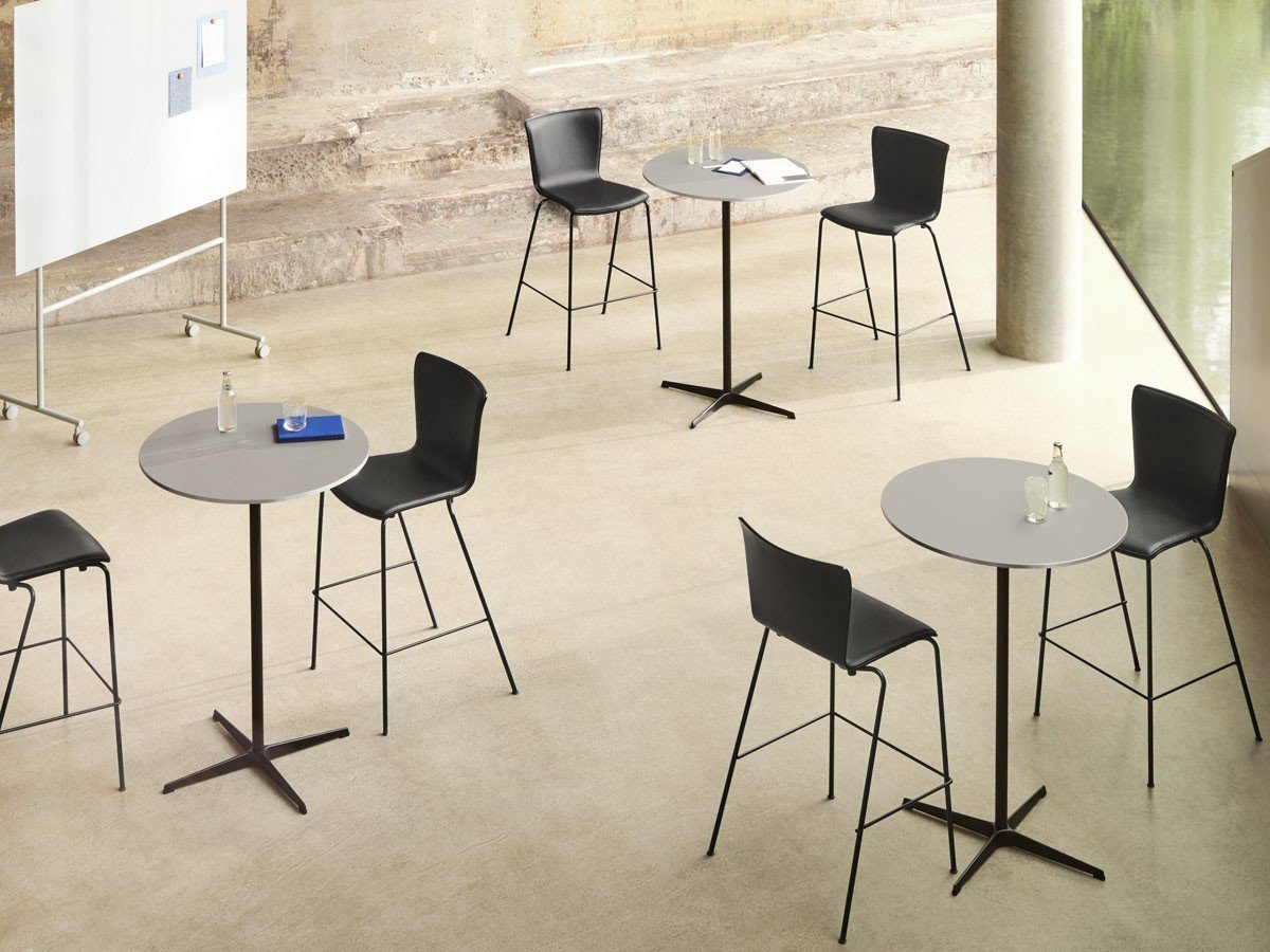 【フリッツ ハンセン/FRITZ HANSEN / GOODS】のBAR TABLE SERIES CIRCULAR / バーテーブルシリーズ 円形ハイテーブル A922 人気、トレンドファッション・服の通販 founy(ファニー) 　ウッド　Wood　サテン　Satin　テーブル　Table　フレーム　Flame　ホーム・キャンプ・アウトドア・お取り寄せ　Home,Garden,Outdoor,Camping Gear　家具・インテリア　Furniture　テーブル　Table　コンソール・カウンターテーブル　Console/Counter Table　other-2|ID: prp329100000008650 ipo3291000000031504194