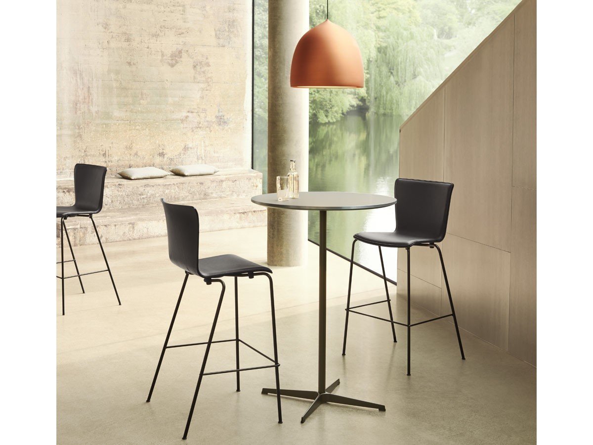 【フリッツ ハンセン/FRITZ HANSEN / GOODS】のBAR TABLE SERIES CIRCULAR / バーテーブルシリーズ 円形ハイテーブル A922 人気、トレンドファッション・服の通販 founy(ファニー) 　ウッド　Wood　サテン　Satin　テーブル　Table　フレーム　Flame　ホーム・キャンプ・アウトドア・お取り寄せ　Home,Garden,Outdoor,Camping Gear　家具・インテリア　Furniture　テーブル　Table　コンソール・カウンターテーブル　Console/Counter Table　other-3|ID: prp329100000008650 ipo3291000000031504195