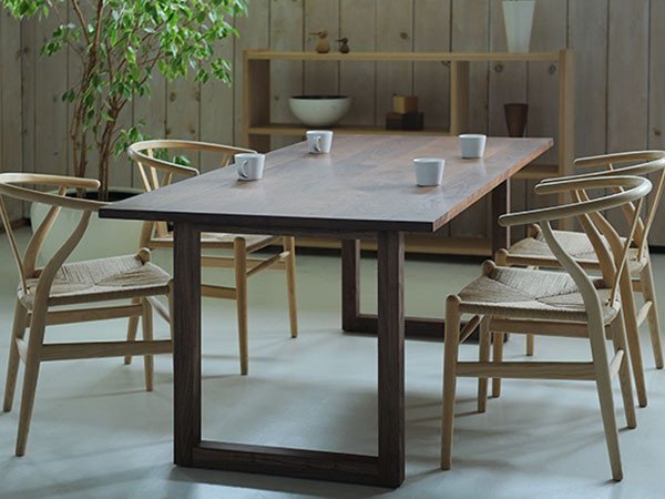 【マスターウォール/MASTERWAL / GOODS】のWILDWOOD DINING TABLE / ワイルドウッド ダイニングテーブル ウッドレッグス インテリア・キッズ・メンズ・レディースファッション・服の通販 founy(ファニー) https://founy.com/ テーブル Table フォルム Form モダン Modern ホーム・キャンプ・アウトドア・お取り寄せ Home,Garden,Outdoor,Camping Gear 家具・インテリア Furniture テーブル Table ダイニングテーブル Dining Table |ID: prp329100000008668 ipo3291000000026444394