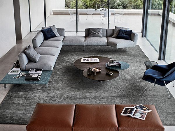 【ノル/Knoll / GOODS】のPiero Lissoni Avio Sofa System / ピエロ リッソーニ アヴィオソファシステム 2シートソファ(テーブル付) 人気、トレンドファッション・服の通販 founy(ファニー) 　エレガント 上品　Elegant　シンプル　Simple　テーブル　Table　ファブリック　Fabric　ホーム・キャンプ・アウトドア・お取り寄せ　Home,Garden,Outdoor,Camping Gear　家具・インテリア　Furniture　ソファー　Sofa　other-3|ID: prp329100000008699 ipo3291000000031536696