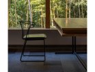 【杉山製作所/Sugiyama Seisakusho / GOODS】のfelice chair / フェリーチェ チェア(張座) 張地:牛革 AGBL エージングレザー黒(Bランク)、フレームサンドブラック|ID: prp329100000008726 ipo3291000000031779559