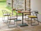 【杉山製作所/Sugiyama Seisakusho / GOODS】のfelice chair / フェリーチェ チェア(張座) 左2脚:張地 / カノア KGRG グレージュ(Aランク)、フレームカラー / サンドブルーグレー|ID: prp329100000008726 ipo3291000000031779561