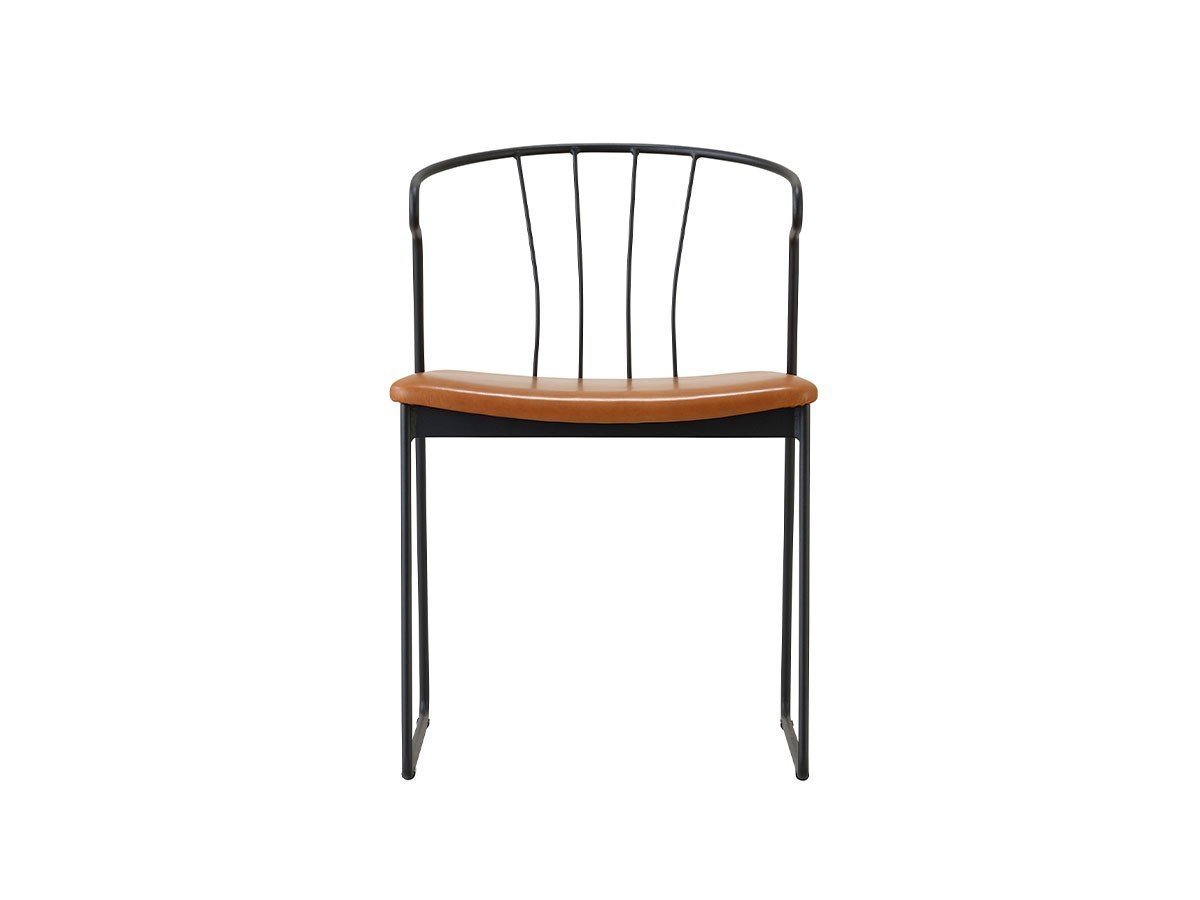 【杉山製作所/Sugiyama Seisakusho / GOODS】のfelice chair / フェリーチェ チェア(張座) インテリア・キッズ・メンズ・レディースファッション・服の通販 founy(ファニー) 　送料無料　Free Shipping　ホーム・キャンプ・アウトドア・お取り寄せ　Home,Garden,Outdoor,Camping Gear　家具・インテリア　Furniture　チェア・椅子　Chair　ダイニングチェア　Dining Chair　張地:牛革 AGBL エージングレザーキャメル(Bランク)、フレームサンドブラック|ID: prp329100000008726 ipo3291000000031779563