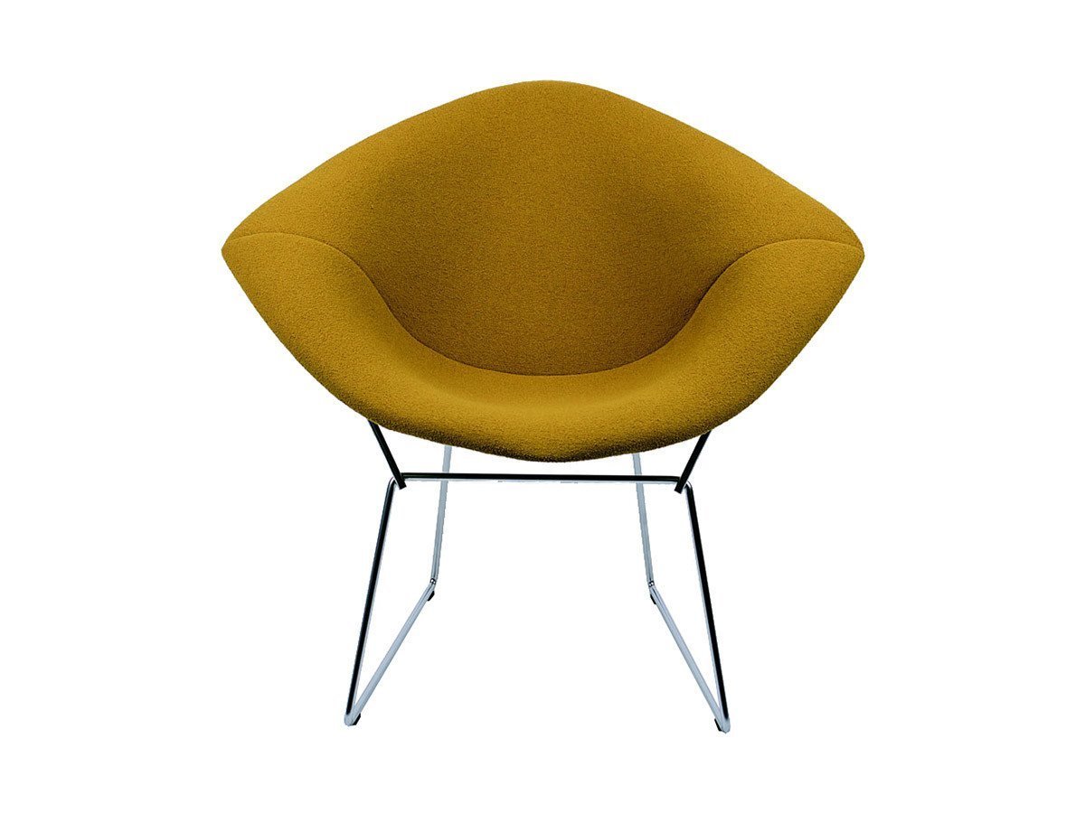 【ノル/Knoll / GOODS】のBertoia Collection Diamond Chair / ベルトイア コレクション ダイヤモンド チェア(フルカバー) インテリア・キッズ・メンズ・レディースファッション・服の通販 founy(ファニー) 　コレクション　Collection　スタイリッシュ　Stylish　ダイヤモンド　Diamond　フレーム　Flame　モダン　Modern　ホーム・キャンプ・アウトドア・お取り寄せ　Home,Garden,Outdoor,Camping Gear　家具・インテリア　Furniture　チェア・椅子　Chair　ラウンジチェア　Lounge Chair　本体ポリッシュクローム|ID: prp329100000008732 ipo3291000000007929007