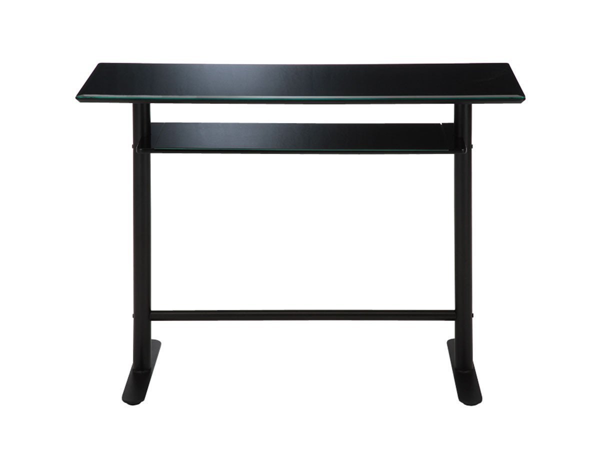 【フライミールーム/FLYMEe Room / GOODS】のCOUNTER TABLE W120 / カウンターテーブル 幅120cm f4122 インテリア・キッズ・メンズ・レディースファッション・服の通販 founy(ファニー) 　送料無料　Free Shipping　ガラス　Glass　スタイリッシュ　Stylish　テーブル　Table　ホーム・キャンプ・アウトドア・お取り寄せ　Home,Garden,Outdoor,Camping Gear　家具・インテリア　Furniture　テーブル　Table　コンソール・カウンターテーブル　Console/Counter Table　ブラック|ID: prp329100000008752 ipo3291000000030187338