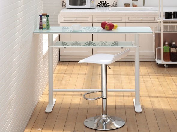 【フライミールーム/FLYMEe Room / GOODS】のCOUNTER TABLE W120 / カウンターテーブル 幅120cm f4122 人気、トレンドファッション・服の通販 founy(ファニー) 　送料無料　Free Shipping　ガラス　Glass　スタイリッシュ　Stylish　テーブル　Table　ホーム・キャンプ・アウトドア・お取り寄せ　Home,Garden,Outdoor,Camping Gear　家具・インテリア　Furniture　テーブル　Table　コンソール・カウンターテーブル　Console/Counter Table　other-3|ID: prp329100000008752 ipo3291000000031531976