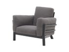 【カリモクニュースタンダード/KARIMOKU NEW STANDARD / GOODS】のCASTOR SOFA 1-SEATER / キャストールソファー 1人掛 張地:B973 ウォームグレー(クヴァドラ・コーダ 2)、フレームブラック|ID: prp329100000008757 ipo3291000000030210936