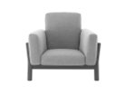 【カリモクニュースタンダード/KARIMOKU NEW STANDARD / GOODS】のCASTOR SOFA 1-SEATER / キャストールソファー 1人掛 張地:B747 シカモア(マハラム・モード)、フレームブラック|ID: prp329100000008757 ipo3291000000030210944