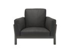 【カリモクニュースタンダード/KARIMOKU NEW STANDARD / GOODS】のCASTOR SOFA 1-SEATER / キャストールソファー 1人掛 張地:X496 ブラック(レザー)、フレームブラック|ID: prp329100000008757 ipo3291000000030210951