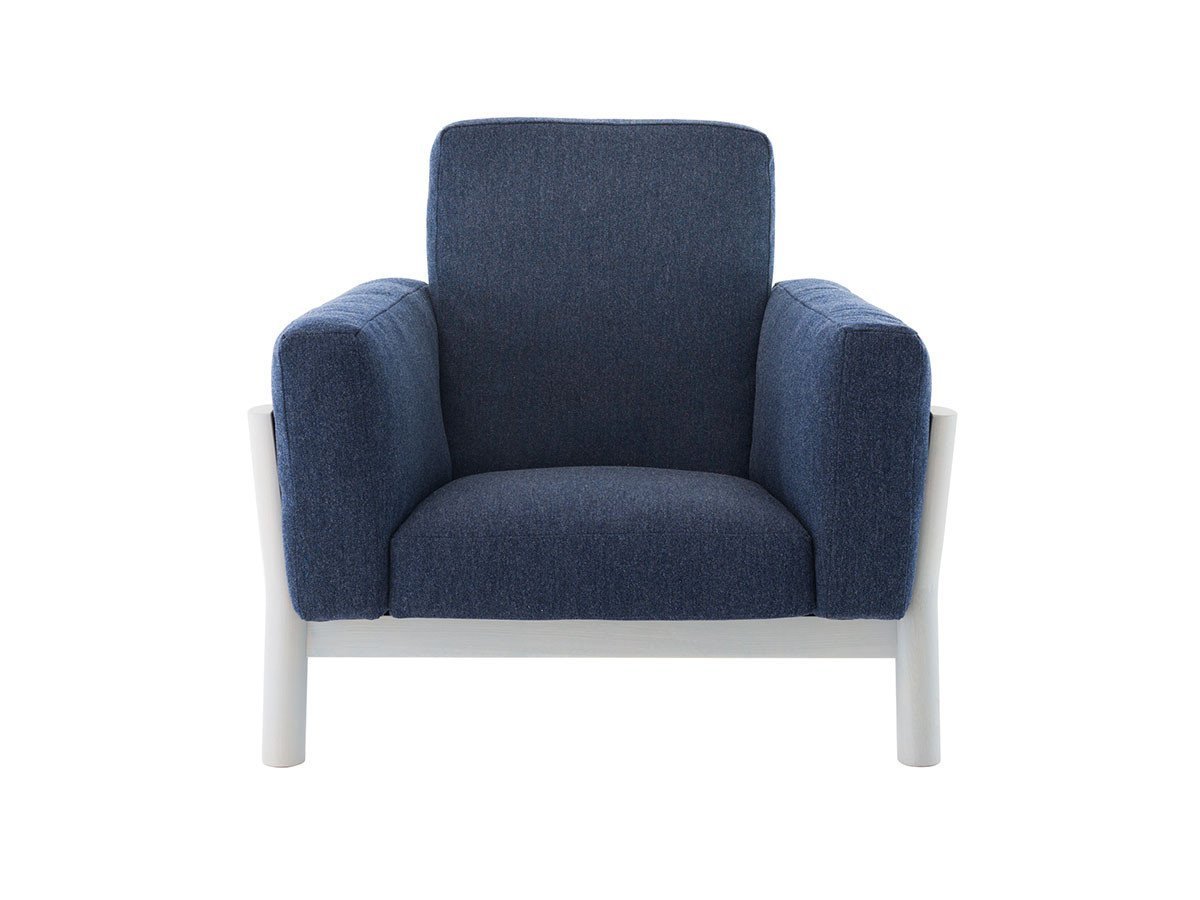 【カリモクニュースタンダード/KARIMOKU NEW STANDARD / GOODS】のCASTOR SOFA 1-SEATER / キャストールソファー 1人掛 インテリア・キッズ・メンズ・レディースファッション・服の通販 founy(ファニー) 　クッション　Cushion, Throw Pillow　フェザー　Feather, Feather Detail　フォーム　Form　ホーム・キャンプ・アウトドア・お取り寄せ　Home Living / Home & Lifestyle / Camping Gear / Outdoor Camping　家具・インテリア　Home Furniture & Interior. Stylish & Functional Living Spaces　ソファー　Couches & Sofas　張地:ナイトブルー(タープ)、フレームグレイングレー|ID: prp329100000008757 ipo3291000000030210962