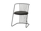 【杉山製作所/Sugiyama Seisakusho / GOODS】のTSUZUMI CHAIR / ツヅミ チェア 張地:牛革 AGBL エージングレザー黒(Bランク)、フレームサンドブラック|ID: prp329100000008769 ipo3291000000031779538