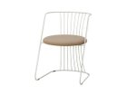 【杉山製作所/Sugiyama Seisakusho / GOODS】のTSUZUMI CHAIR / ツヅミ チェア 張地:N.C. NC122(Aランク)、フレームサンドシルバー|ID: prp329100000008769 ipo3291000000031779541
