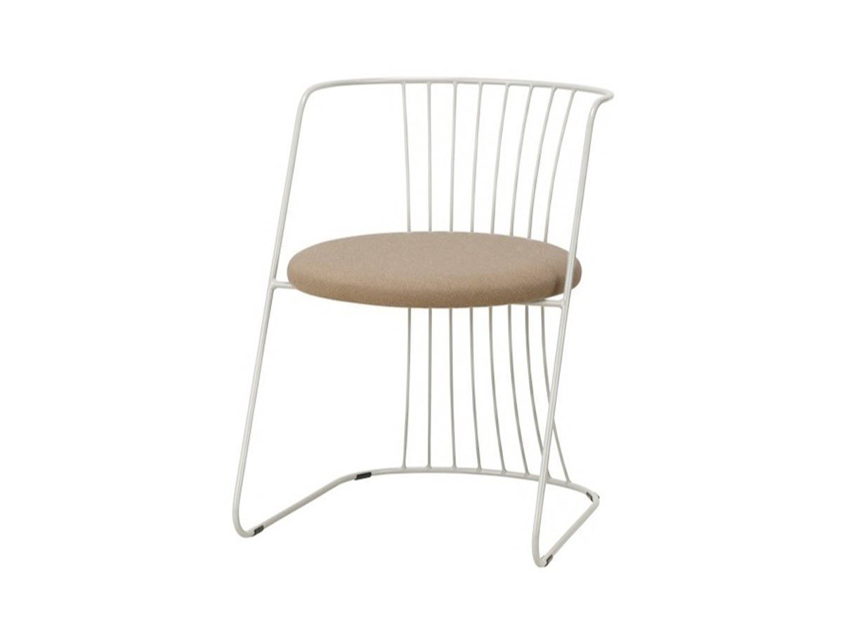 【杉山製作所/Sugiyama Seisakusho / GOODS】のTSUZUMI CHAIR / ツヅミ チェア インテリア・キッズ・メンズ・レディースファッション・服の通販 founy(ファニー) 　送料無料　Free Shipping　クッション　Cushion　フレーム　Flame　モチーフ　Motif　ホーム・キャンプ・アウトドア・お取り寄せ　Home,Garden,Outdoor,Camping Gear　家具・インテリア　Furniture　チェア・椅子　Chair　ダイニングチェア　Dining Chair　張地:N.C. NC122(Aランク)、フレームサンドシルバー|ID: prp329100000008769 ipo3291000000031779541