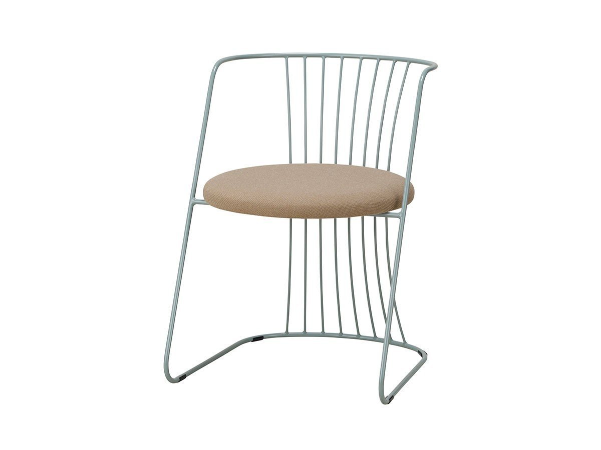 【杉山製作所/Sugiyama Seisakusho / GOODS】のTSUZUMI CHAIR / ツヅミ チェア インテリア・キッズ・メンズ・レディースファッション・服の通販 founy(ファニー) 　送料無料　Free Shipping　クッション　Cushion　フレーム　Flame　モチーフ　Motif　ホーム・キャンプ・アウトドア・お取り寄せ　Home,Garden,Outdoor,Camping Gear　家具・インテリア　Furniture　チェア・椅子　Chair　ダイニングチェア　Dining Chair　張地:N.C. NC122(Aランク)、フレームサンドブルーグレー|ID: prp329100000008769 ipo3291000000031779545