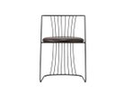 【杉山製作所/Sugiyama Seisakusho / GOODS】のTSUZUMI CHAIR / ツヅミ チェア 張地:牛革 AGBL エージングレザー黒(Bランク)、フレームサンドブラック|ID: prp329100000008769 ipo3291000000031779549