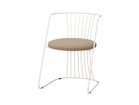 【杉山製作所/Sugiyama Seisakusho / GOODS】のTSUZUMI CHAIR / ツヅミ チェア 大人の最旬トレンドファッション＆コーディネート founy(ファウニー) 送料無料 Free Shipping クッション Cushion, Throw Pillow フレーム Frame, Outline モチーフ Motif, Design Theme ホーム・キャンプ・アウトドア・お取り寄せ Home Living / Home & Lifestyle / Camping Gear / Outdoor Camping 家具・インテリア Home Furniture & Interior. Stylish & Functional Living Spaces チェア・椅子 Seating & Chairs ダイニングチェア・木製チェア Dining Chairs thumbnail 張地:N.C. NC122(Aランク)、フレームサンドホワイト|ID: prp329100000008769 ipo3291000000037067660