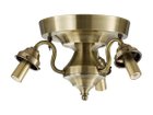 【フライミー ファクトリー/FLYMEe Factory / GOODS】のCUSTOM SERIES 3 Ceiling Lamp × Stained Glass Checker / カスタムシリーズ 3灯シーリングランプ × ステンドグラス(チェッカー) 器具本体:ゴールド|ID: prp329100000008783 ipo3291000000031686653