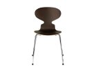 【フリッツ ハンセン/FRITZ HANSEN / GOODS】のANT / アリンコチェア 4本脚 3101 シェル:ナチュラルウッド / ダークステインドオーク(エッジ塗装なし)、脚部:クローム仕上|ID:prp329100000008793