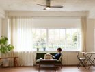 【フライミーパーラー/FLYMEe Parlor / GOODS】のCeiling Fan / シーリングファン #101365 シルバー、LEDタイプ:電球色|ID: prp329100000008795 ipo3291000000037061606