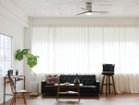 【フライミーパーラー/FLYMEe Parlor / GOODS】のCeiling Fan / シーリングファン #101365 シルバー、LEDタイプ:白昼色|ID: prp329100000008795 ipo3291000000037061609