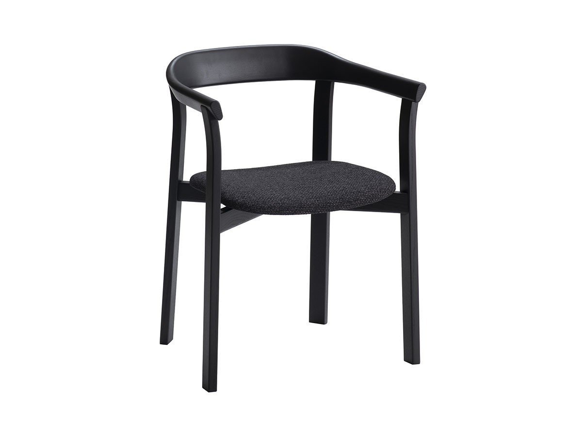 【アリアケ/ARIAKE / GOODS】のHolm Chair / ホルムチェア インテリア・キッズ・メンズ・レディースファッション・服の通販 founy(ファニー) 　送料無料　Free Shipping　ホーム・キャンプ・アウトドア・お取り寄せ　Home,Garden,Outdoor,Camping Gear　家具・インテリア　Furniture　チェア・椅子　Chair　ダイニングチェア　Dining Chair　張地:B-CGR(ファブリック / モリデン)、フレーム:スミアッシュ|ID: prp329100000008825 ipo3291000000030217094